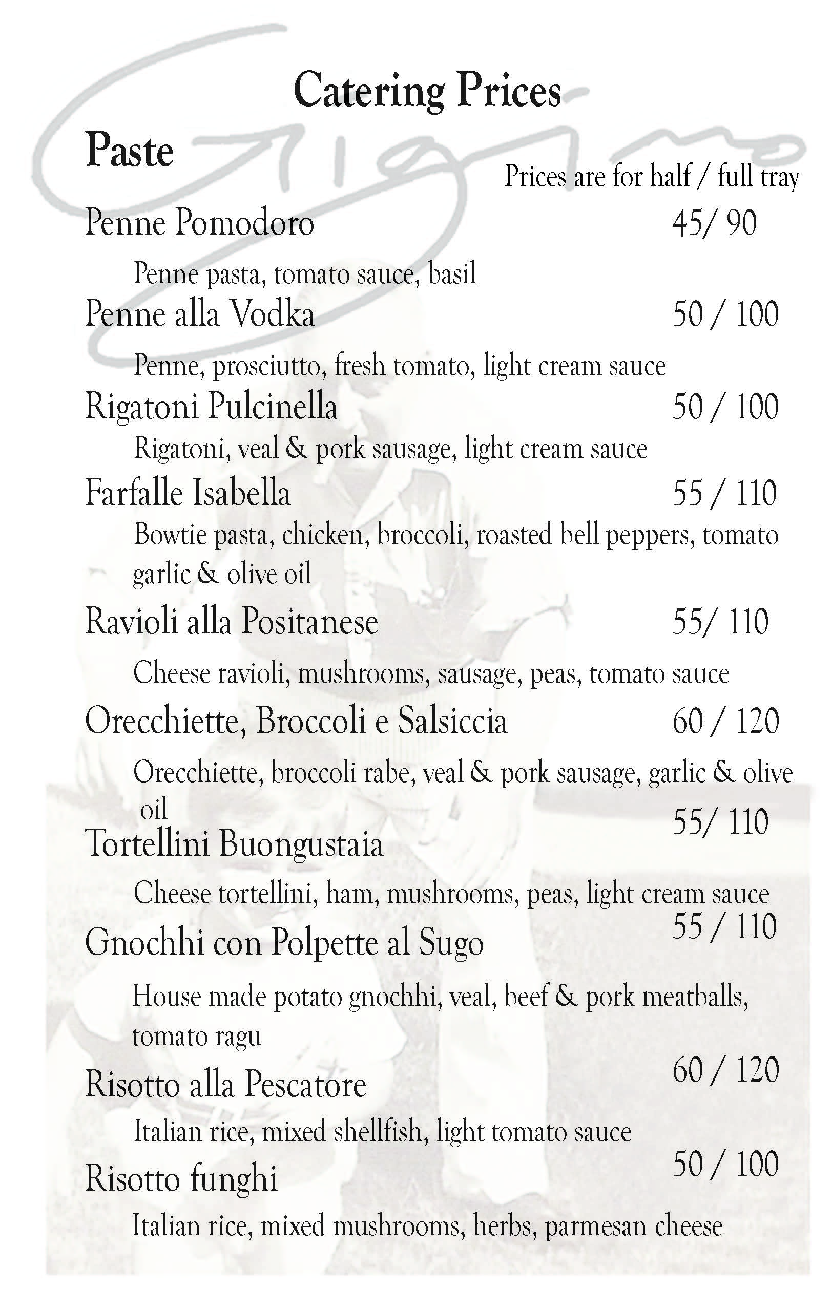 Gigino Trattoria Catering Menu 2015_Page_2